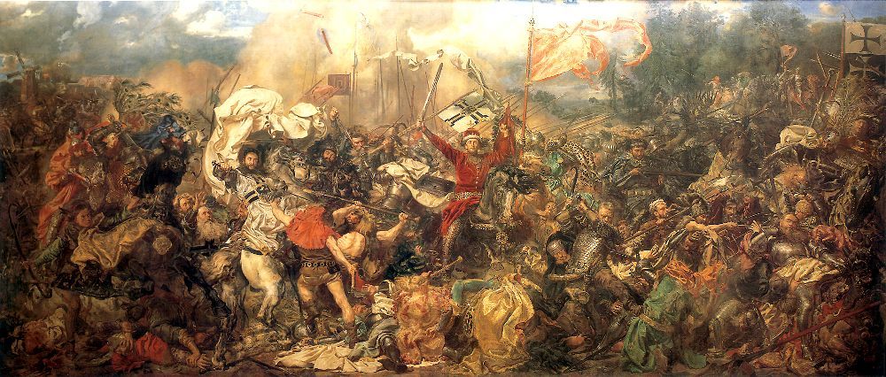 Bitwa Pod Grunwaldem 1410 r. - obraz Jana Matejko