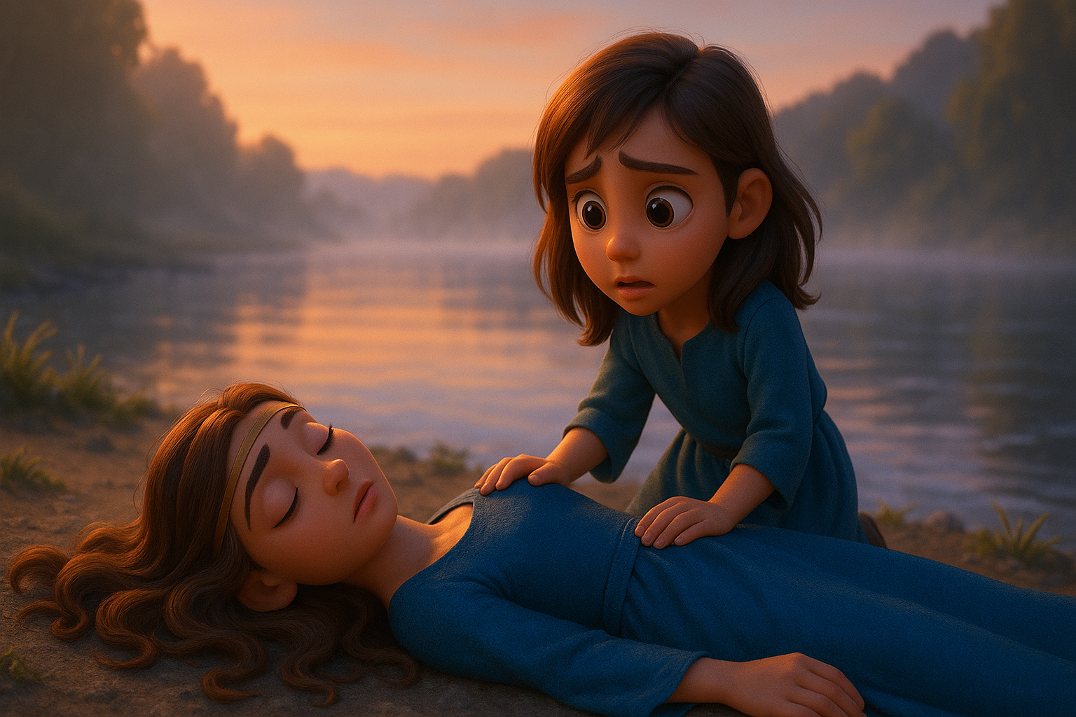 Śmierć Księżniczki Wandy i smutek Żaganny