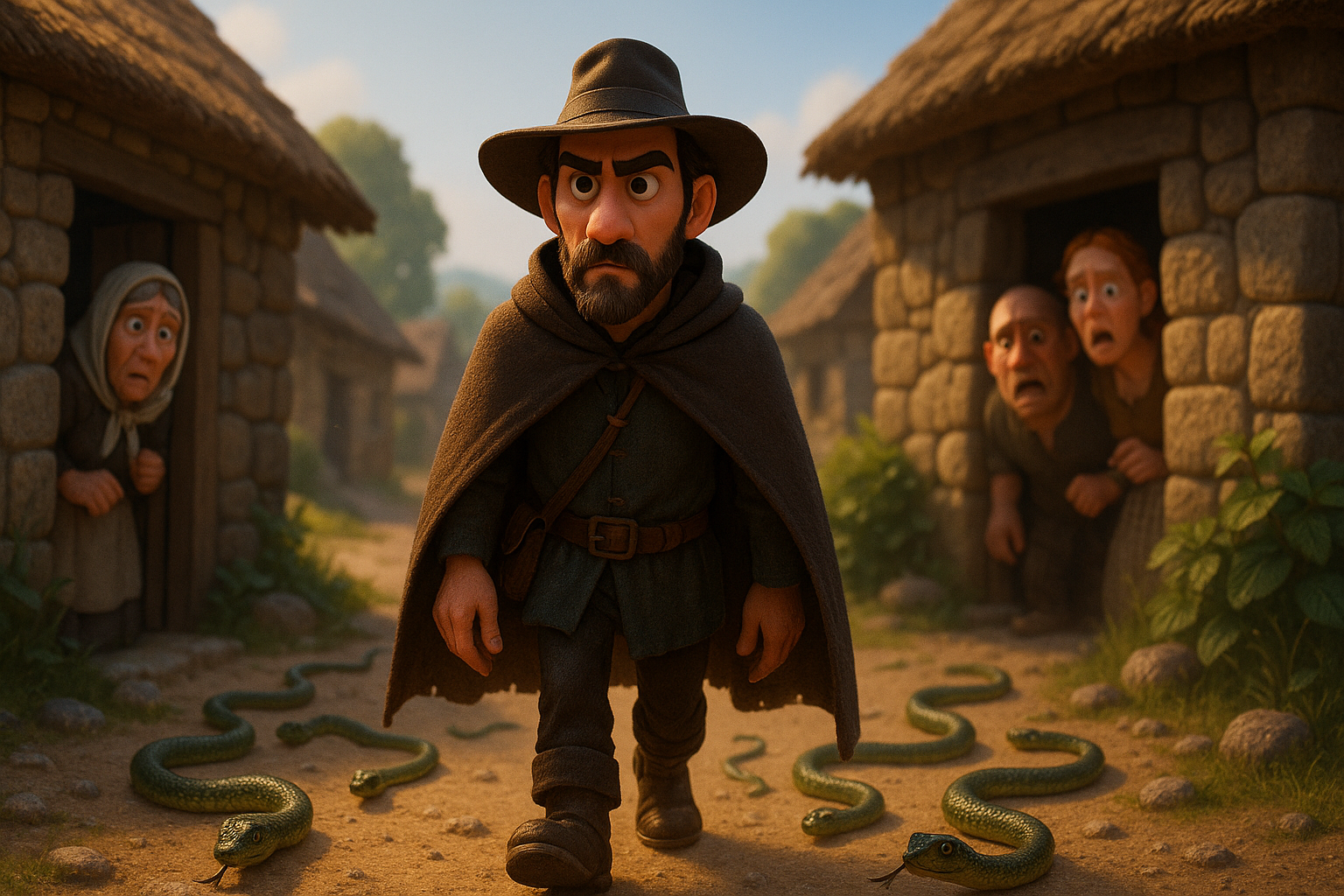 Wędrowiec przybywa do Kroczyc