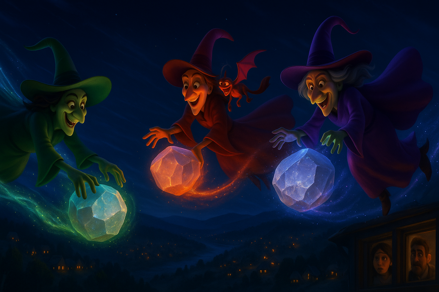 Czarownice przenoszą kamienie