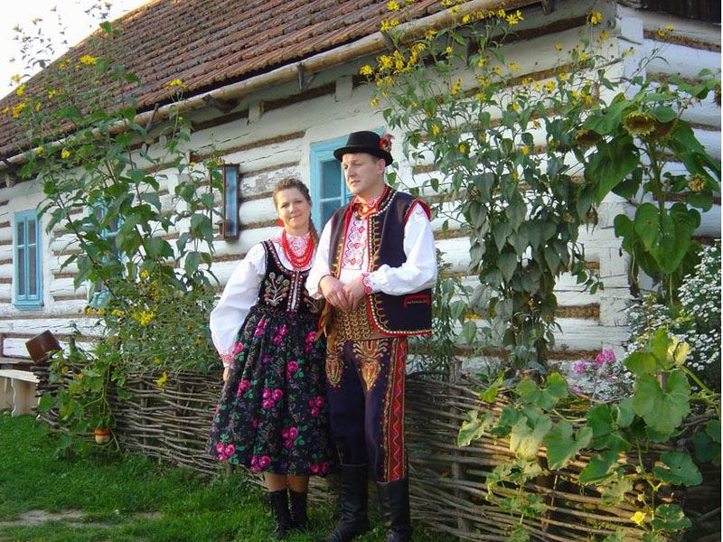 Stroje Ludowe - Strój Lachów Sądeckich