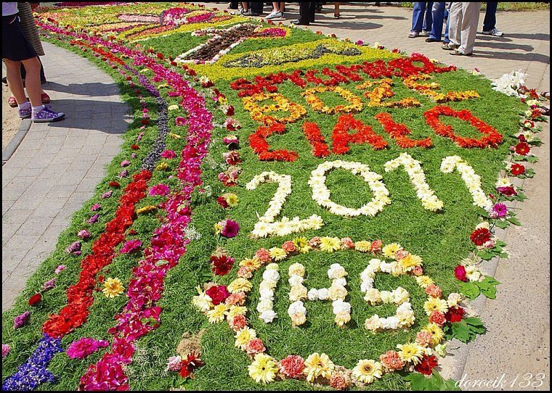 Dywany kwiatowe na Boże Ciało