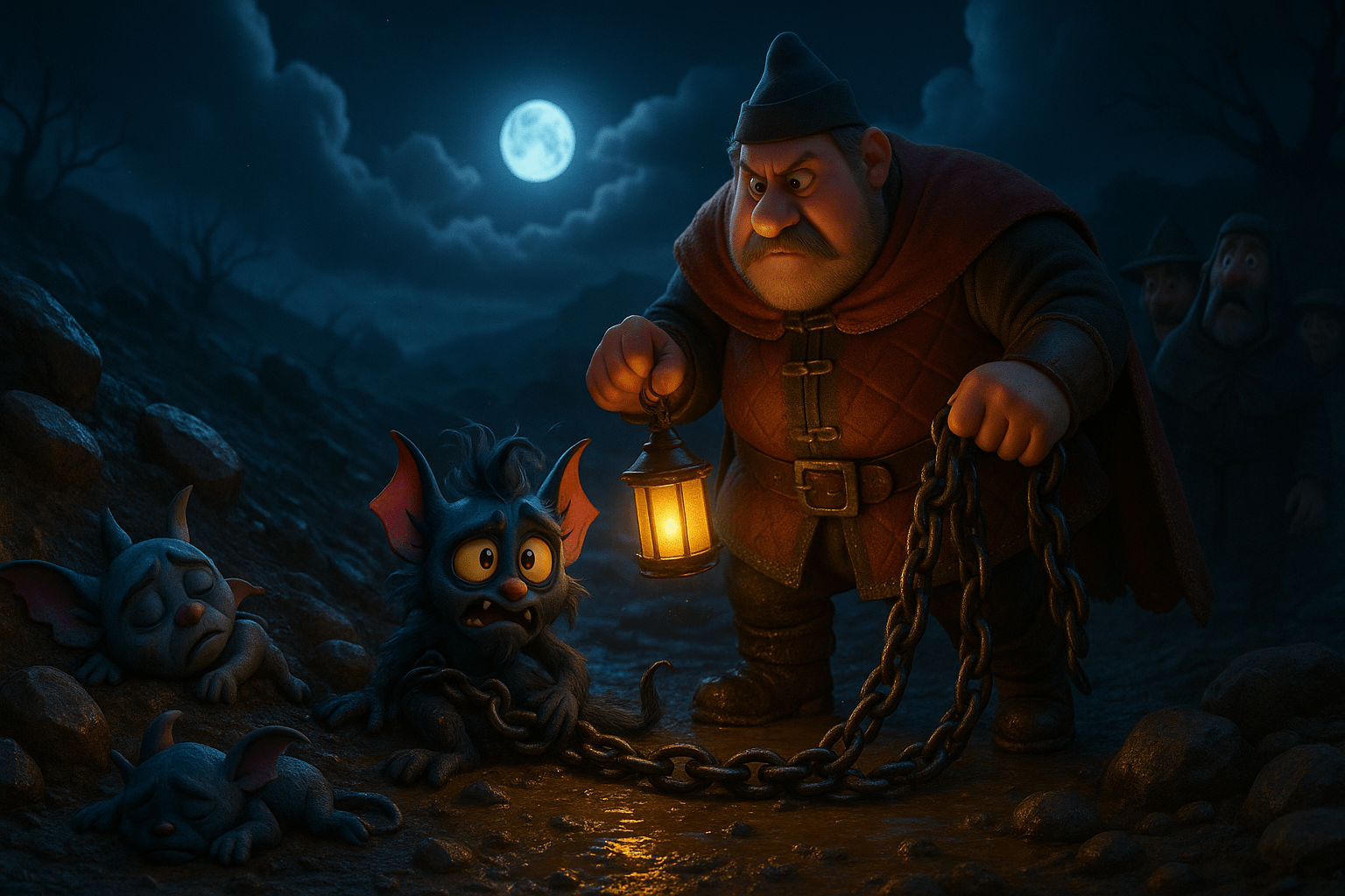 Burmistrz Melsztyna zakłada łańcuchy biesowi