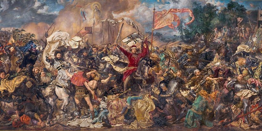 Bitwa pod Grunwaldem R.P. 1410 - obraz Jana Matejko