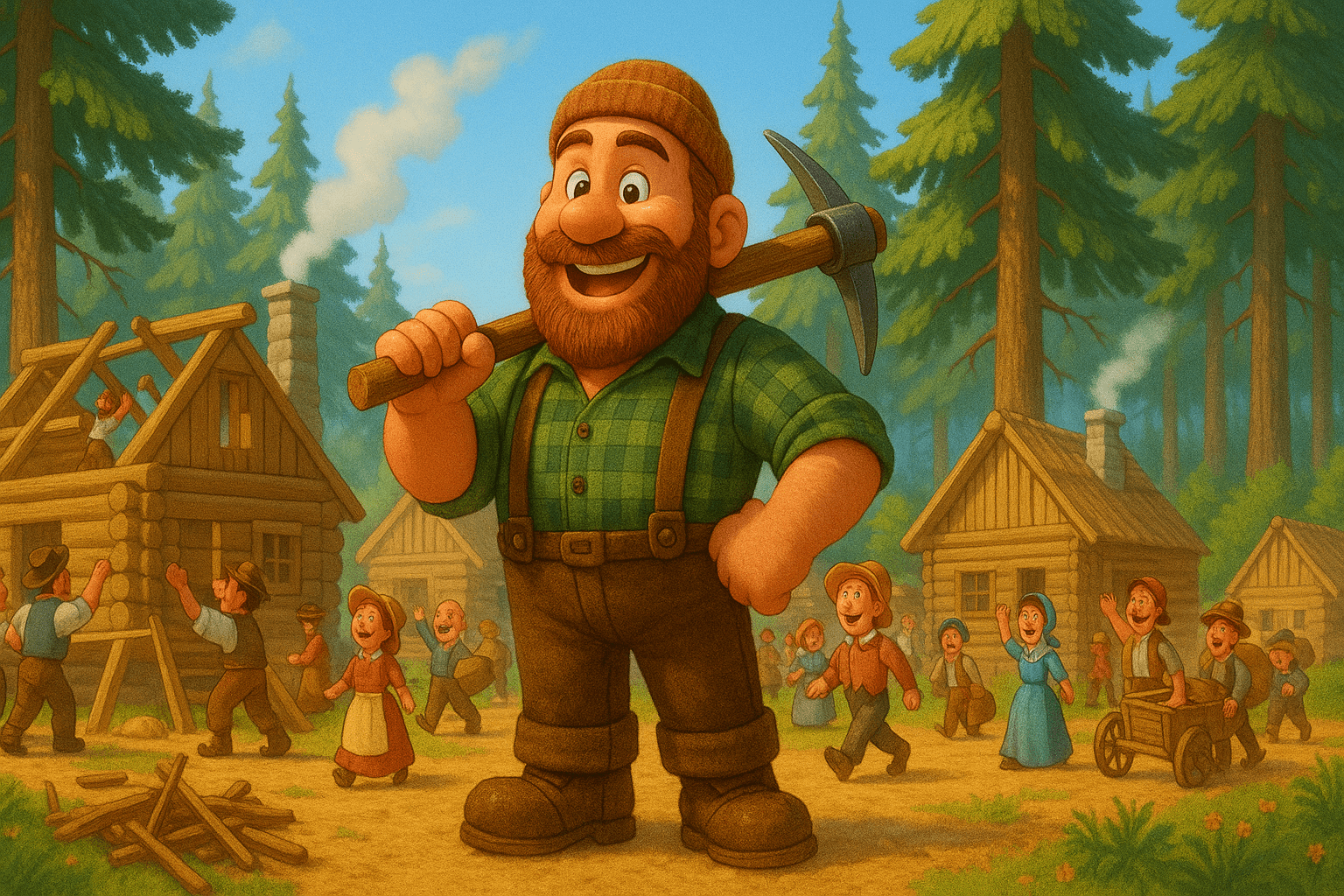 Powstanie Sosnowca - Stanisław z kilofem