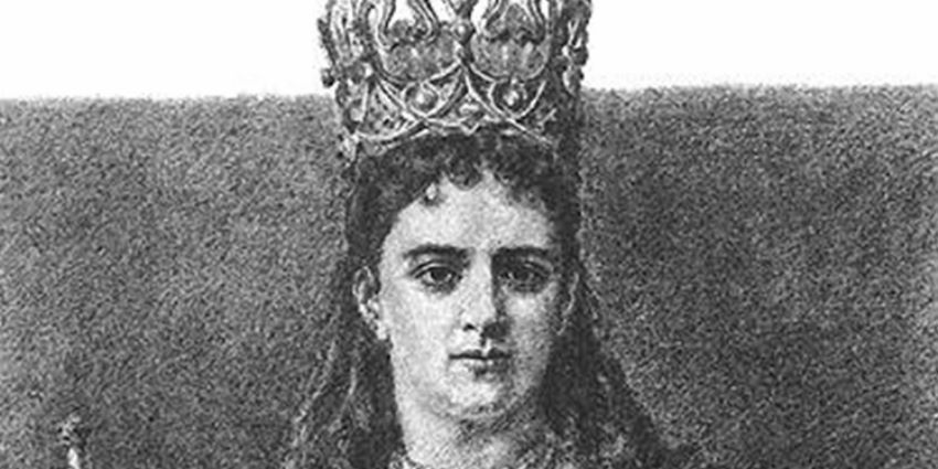 Królowa Jadwiga - obraz Jana Matejko