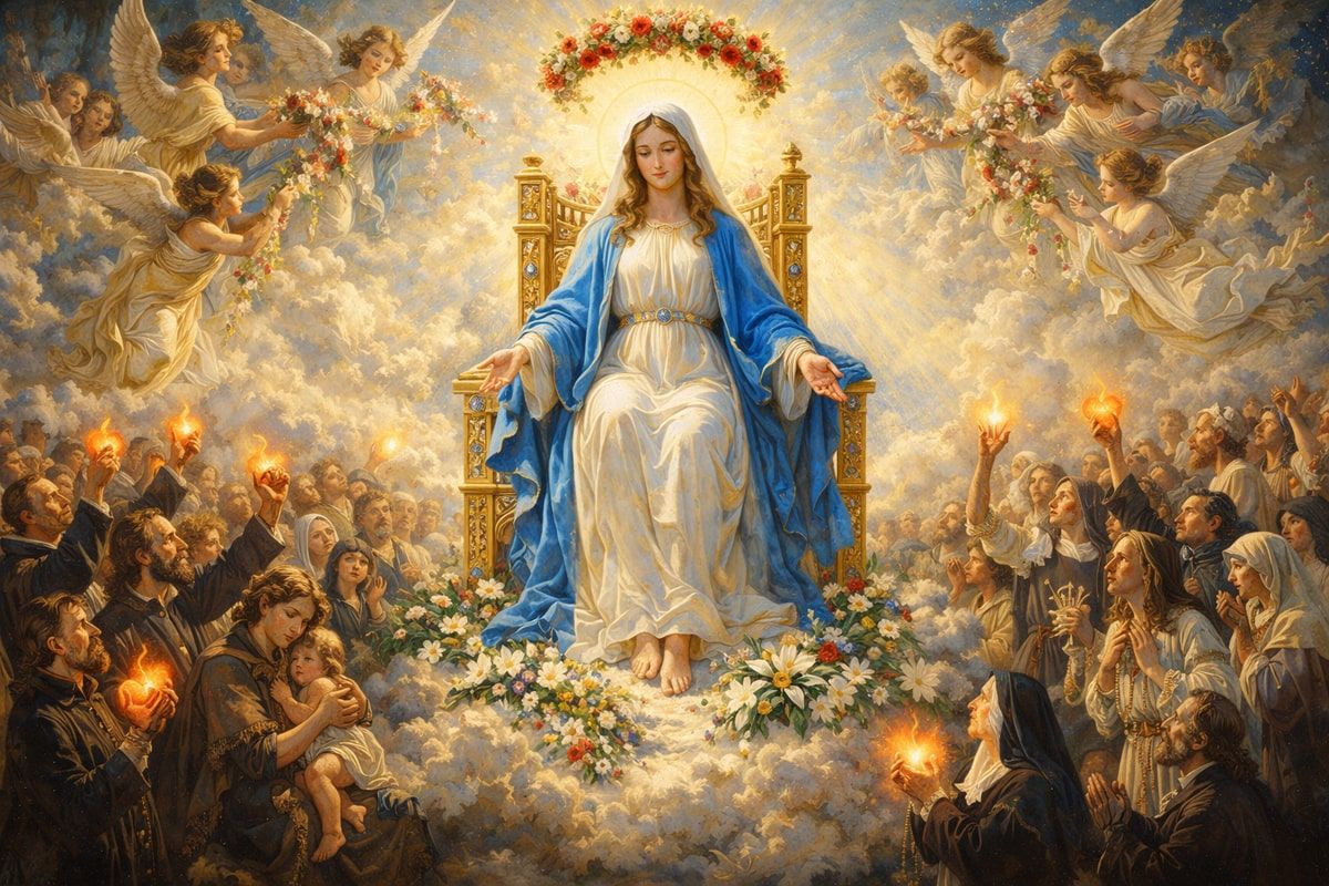 Najświętsza Maryja Panna Królowa aniołów i ludzi